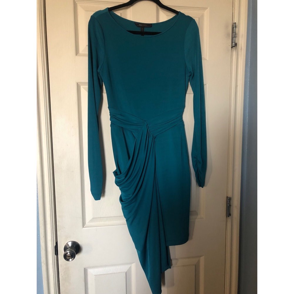 Bcbg asymmetric dress